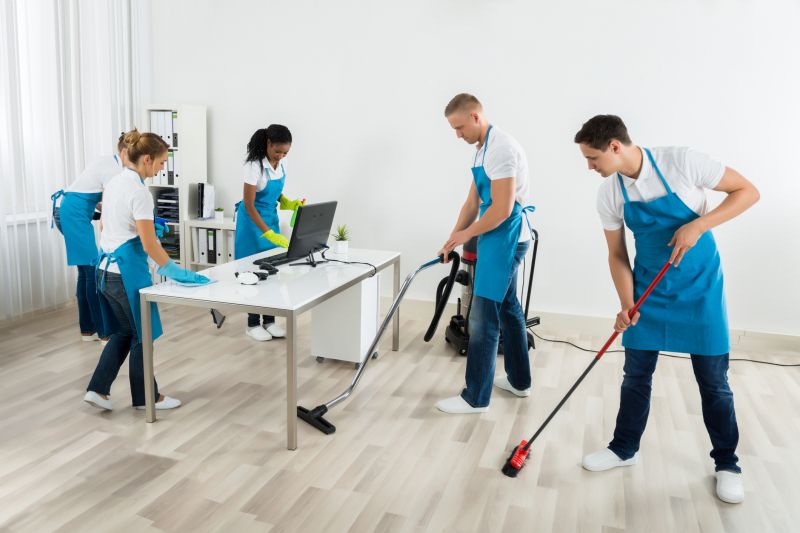 Cleaning Crew at Work