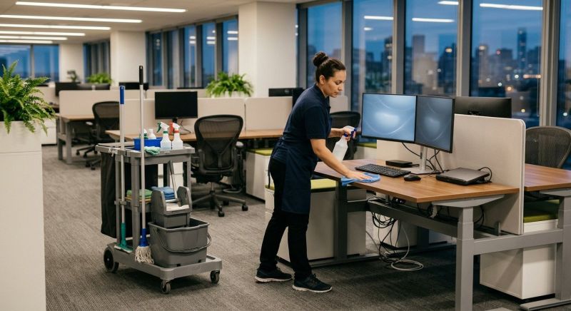 Commercial Warehouse Cleaning Service